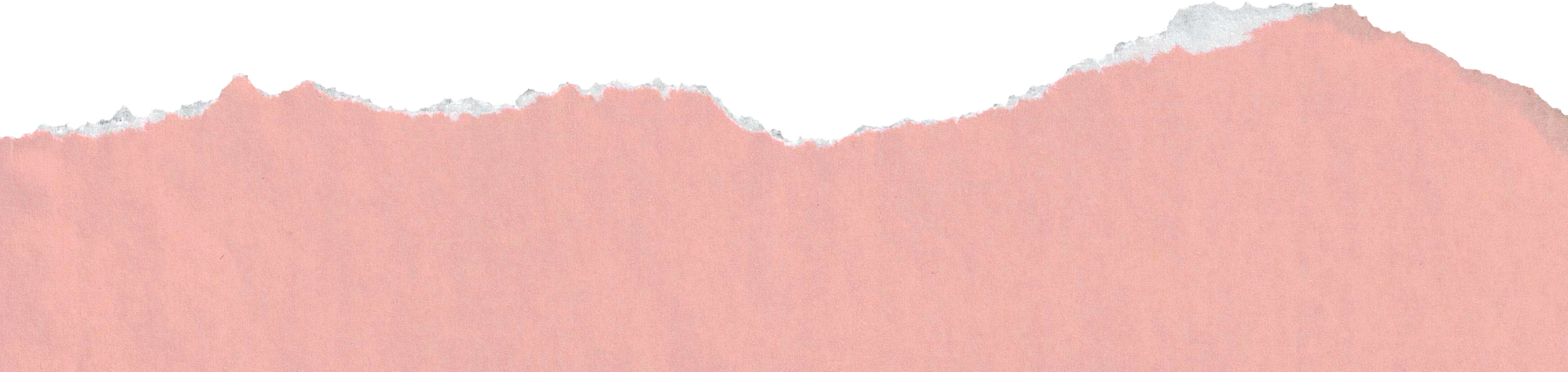 Peach Ripped Paper